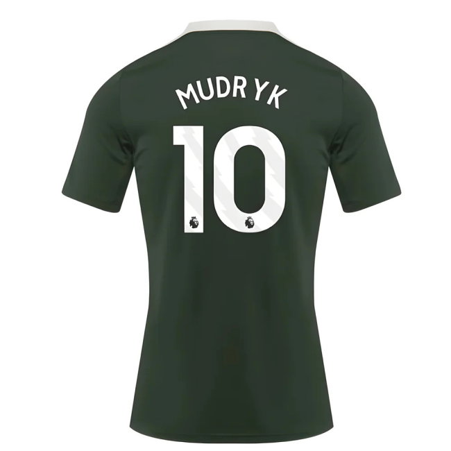 2025-2026 Chelsea Dri-Fit Strike Training Shirt (Green) (Mudryk 10)-SoccerKits Hub | Buy Soccer Jerseys Online